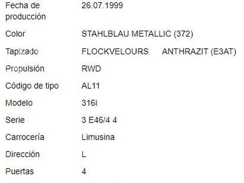 Left tailgate light BMW 3 (E46) | BP31206910C79