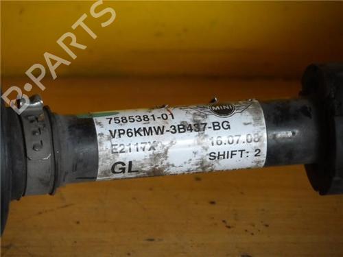 Left front driveshaft MINI MINI (R56) Cooper D | BP11341253M38 