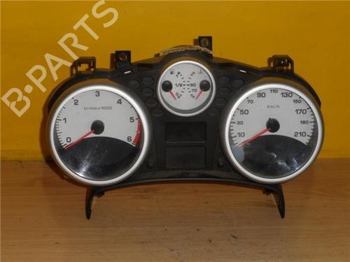 Used Instrument cluster PEUGEOT 207 (WA_, WC_) 1.4 HDi (70 hp) 12104339