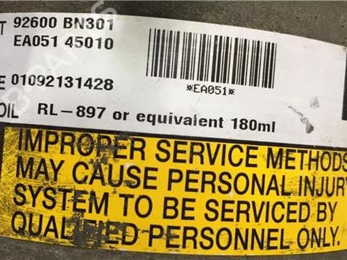 AC compressor NISSAN ALMERA TINO (V10) 2.2 dCi | BP9635736M34 