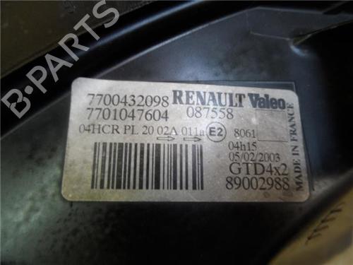 Left headlight RENAULT SCÉNIC I MPV (JA0/1_, FA0_) 1.9 dCi RX4 | BP11341406C28 