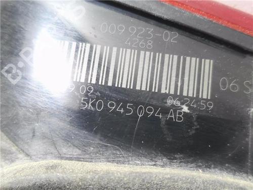Right tailgate light VW GOLF VI (5K1) 1.4 | BP32235541C80