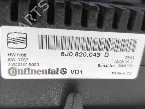 Climate control SEAT IBIZA IV (6J5, 6P1)  | BP30135566I5 