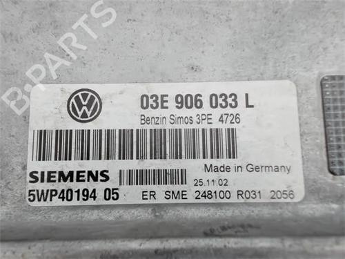 Electronic module VW POLO (9N_, 9A_) 1.2 12V | BP10983228M83 