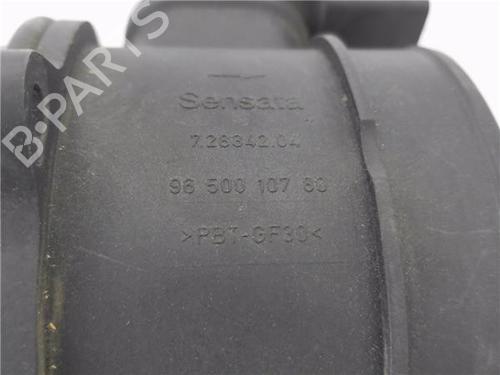 Mass air flow sensor PEUGEOT 207 (WA_, WC_) 1.6 HDi | BP25008374M95 