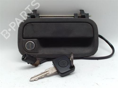 Used Front right exterior door handle OPEL CORSA B (S93) 1.6 i 16V (F08, F68, M68) (106 hp) 14342158