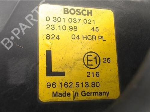 Left headlight PEUGEOT 406 (8B)  | BP16587175C28 