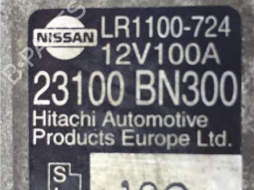Alternator NISSAN ALMERA TINO (V10) 2.2 dCi | BP9635772M7 