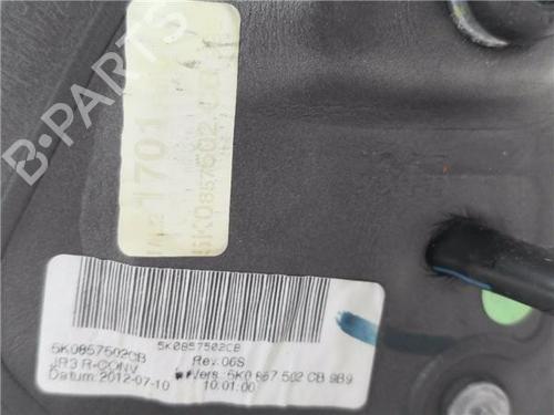 Right mirror VW GOLF VI (5K1)  | BP30271401C27 