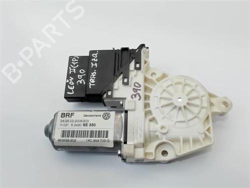 Rudehejsemotor bagstkærm venstre SEAT LEON (1P1) [2005-2013]  13399811