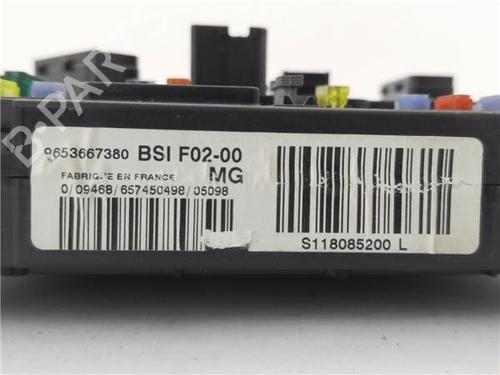 Fuse box CITROËN C2 (JM_) 1.4 HDi | BP28098072E1 