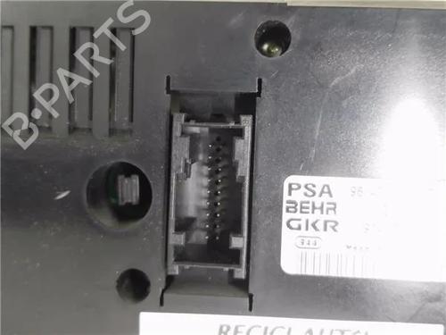 Climate control PEUGEOT 206 Hatchback (2A/C)  | BP23408884I5 