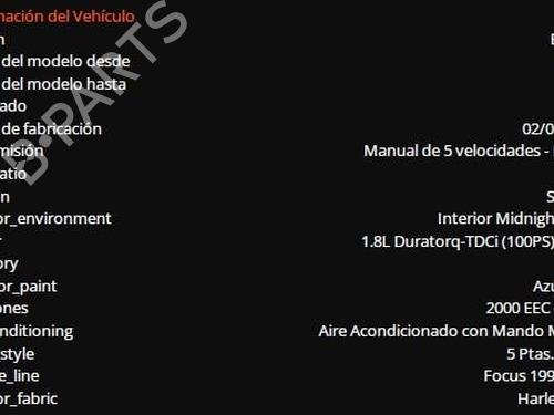 Startmotor FORD FOCUS I (DAW, DBW)  | BP26587663M8 