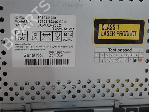 Bilradio SUZUKI SWIFT III (MZ, EZ) 1.3 (RS413, ZC11S) | BP10065463E6 