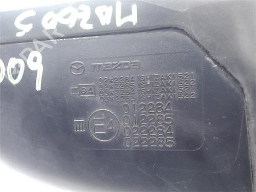 Left mirror MAZDA 5 (CR) 2.0 (CREW, CR19) | BP29114611C26 