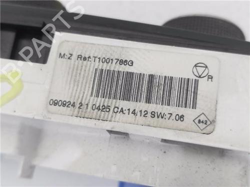 Climate control RENAULT SCÉNIC III (JZ0/1_) 1.5 dCi | BP29490645I5 