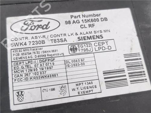 Elektronisk modul FORD FOCUS I (DAW, DBW)  | BP30981212M83 