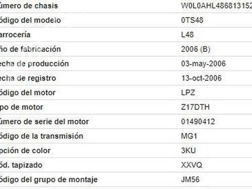 Seat buckle OPEL ASTRA H (A04) | BP28098153I32