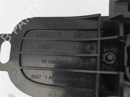 Rear left interior door handle NISSAN NOTE (E11, NE11) 1.5 dCi | BP22339162I15 