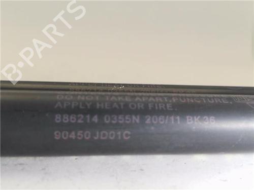 Tailgate lift support NISSAN QASHQAI I (J10, NJ10) 1.5 dCi | BP30154109C138