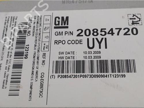 Radio OPEL INSIGNIA A (G09) 2.0 CDTI (68) | BP25146803E6 