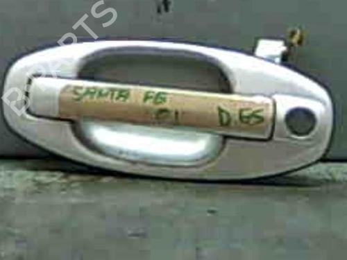 Used Front left exterior door handle HYUNDAI SANTA FÉ I (SM) 2.0 CRDi (113 hp) 14333591
