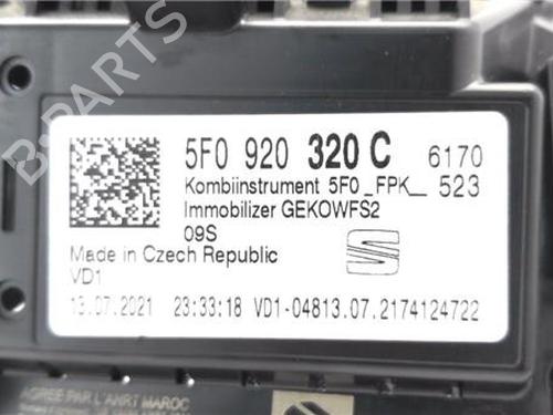 Instrument cluster SEAT ATECA (KH7, KHP) 1.5 TSI | BP37261170C47 - Image 8