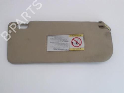 Left sun visor SSANGYONG RODIUS I 2.7 Xdi (165 hp) 17327195