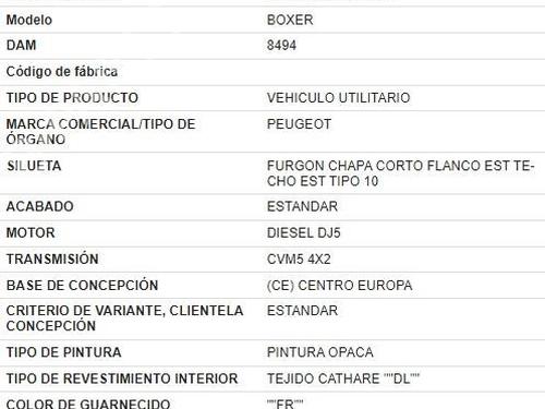 Other PEUGEOT BOXER Van (230L)  | BP31206609O1 