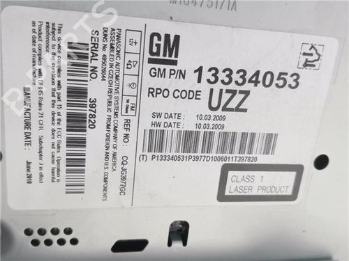Radio OPEL ASTRA J (P10) | BP33677945E6 - Image 7