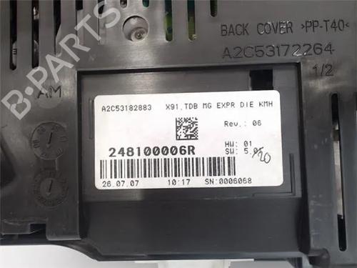 Instrument cluster RENAULT LAGUNA III (BT0/1) 2.0 dCi (BT01, BT08, BT09, BT0E, BT0K, BT12, BT1C, BT1D,... | BP15517996C47 
