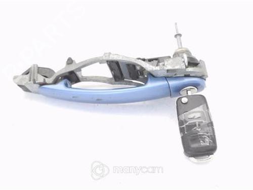 Used Front left exterior door handle VW POLO (9N_, 9A_) 1.4 TDI (80 hp) 23157530