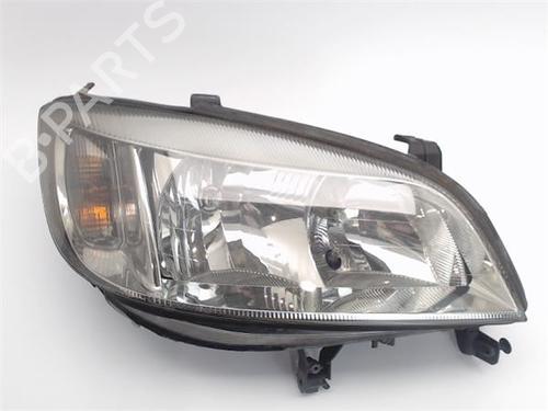 Højre forlygte OPEL ZAFIRA A MPV (T98) [1999-2006]  13056175