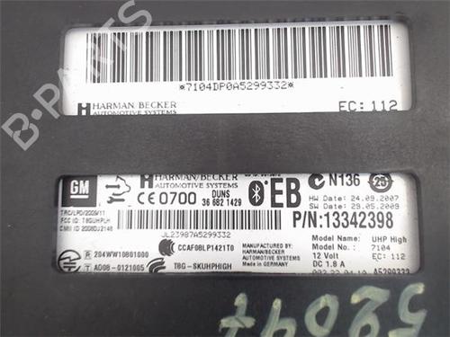Electronic module OPEL ASTRA J (P10)  | BP15984957M83 