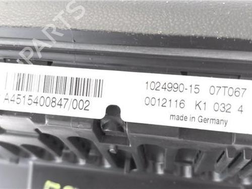 Instrument cluster SMART FORTWO Coupe (451) 1.0 (451.330, 451.334) | BP37261146C47 - Image 8