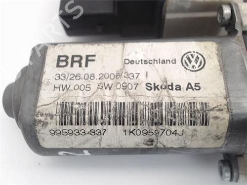Rudehejsemotor bagstkærm højre SKODA OCTAVIA II (1Z3)  | BP14343485E22 