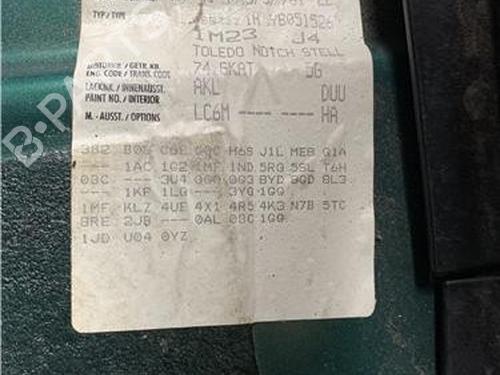 Engine SEAT TOLEDO II (1M2) | BP25847316M1 - Image 5