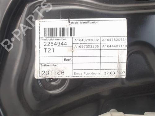 Rudehejsemekanisme Højre bagtil MERCEDES-BENZ M-CLASS (W164) ML 320 CDI 4-matic (164.122) | BP16252989C25 