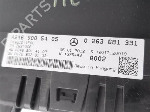 Instrument cluster MERCEDES-BENZ B-CLASS Sports Tourer (W246, W242) B 200 CDI (246.201) | BP29280893C47 