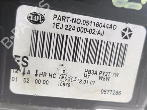 Right headlight CHRYSLER PT CRUISER (PT_) 2.2 CRD | BP33715217C29 - Image 7