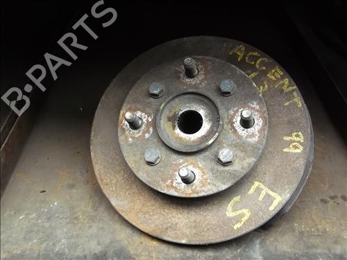 Used Left front steering knuckle HYUNDAI ACCENT I (X-3) [1994-2002]  14334610
