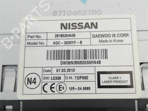 Radio NISSAN MICRA IV (K13K, K13KK) 1.2 | BP23392801E6