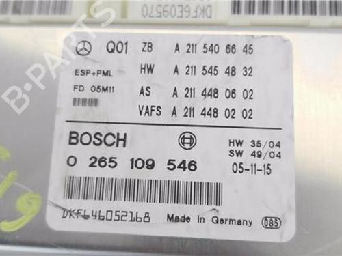 Control unit MERCEDES-BENZ E-CLASS (W211) E 280 CDI (211.020) | BP39453585M11 - Image 2
