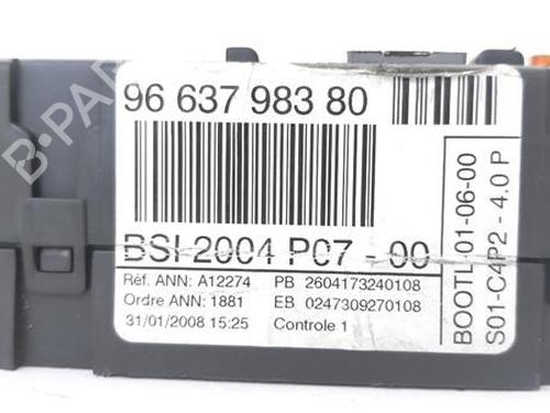 Electronic module PEUGEOT 207 CC (WD_) | BP25496000M83 - Image 7