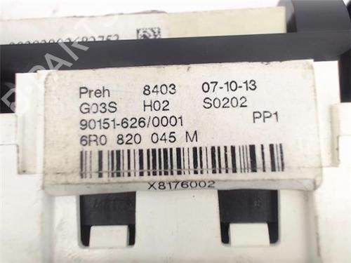 Climate control VW POLO V (6R1, 6C1) 1.2 TSI 16V | BP15831857I5 