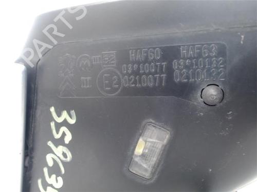 Right mirror PEUGEOT 508 I (8D_) 2.0 HDi | BP23442284C27