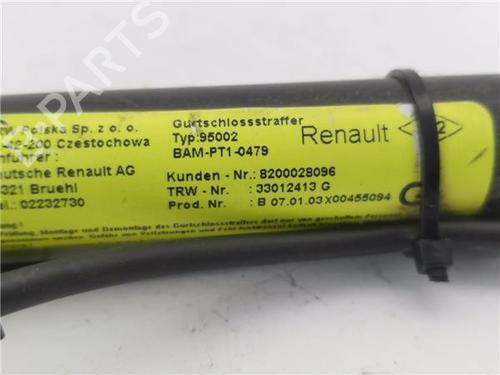 Seat buckle RENAULT KANGOO (KC0/1_) 1.5 dCi (KC08, KC09) | BP31206970I32 