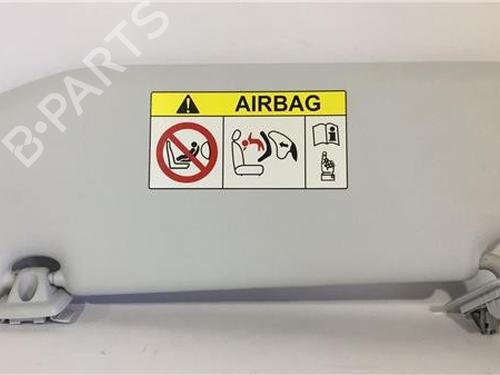 Used Right sun visor PEUGEOT 208 I (CA_, CC_) 1.2 PureTech 82 (82 hp) 9636786