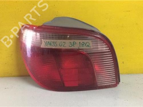 Used Left taillight TOYOTA YARIS (_P1_) [1999-2005]  12596867