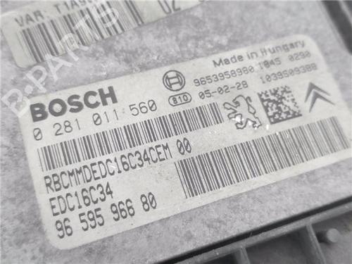Electronic module PEUGEOT 206 Hatchback (2A/C) 1.6 HDi 110 | BP10983127M83